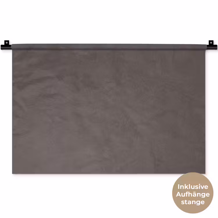 Textuur - Grijs - Modern - Abstract - Oppervlak Wandkleed katoen klein -t3d_DE