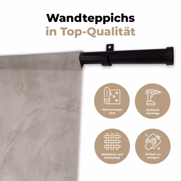 Textuur - Wand - Modern - Beige - Abstract Wandkleed katoen klein -tsfeer2_DE