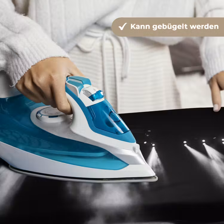 Theaterzaal - Mist - Spotlights - Zwart Wandkleed katoen klein -tsfeer9_DE