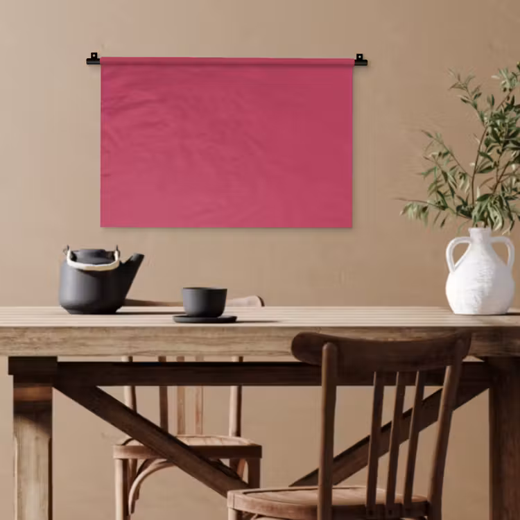 Deep - Berry - Rood Wandkleed katoen klein 269 -sfeer6