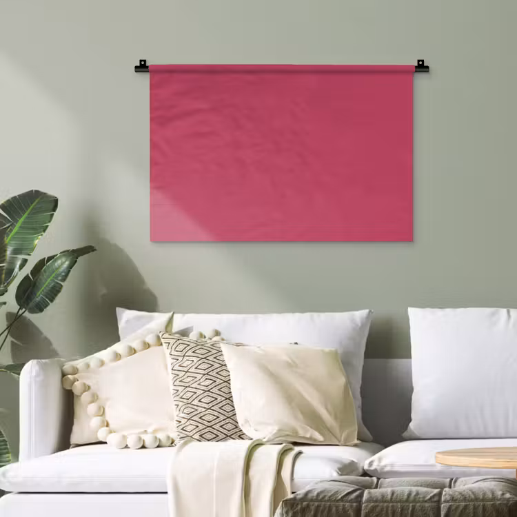 Deep - Berry - Rood Wandkleed katoen klein 269 -sfeer7