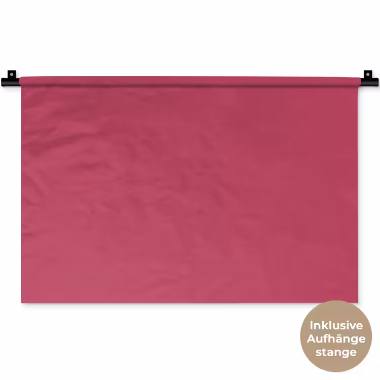 Deep - Berry - Rood Wandkleed katoen klein 269 -t3d_DE