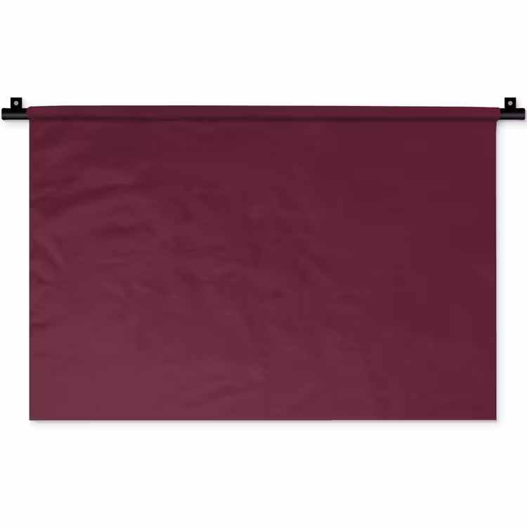 Deep - Plum - Paars Wandkleed katoen klein 269 -zz3d