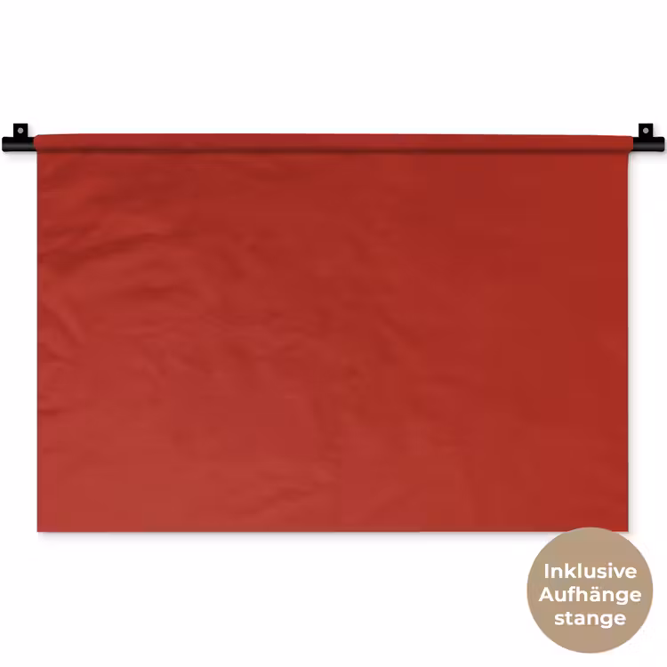 Deep - Crimson - Rood Wandkleed katoen klein 269 -t3d_DE