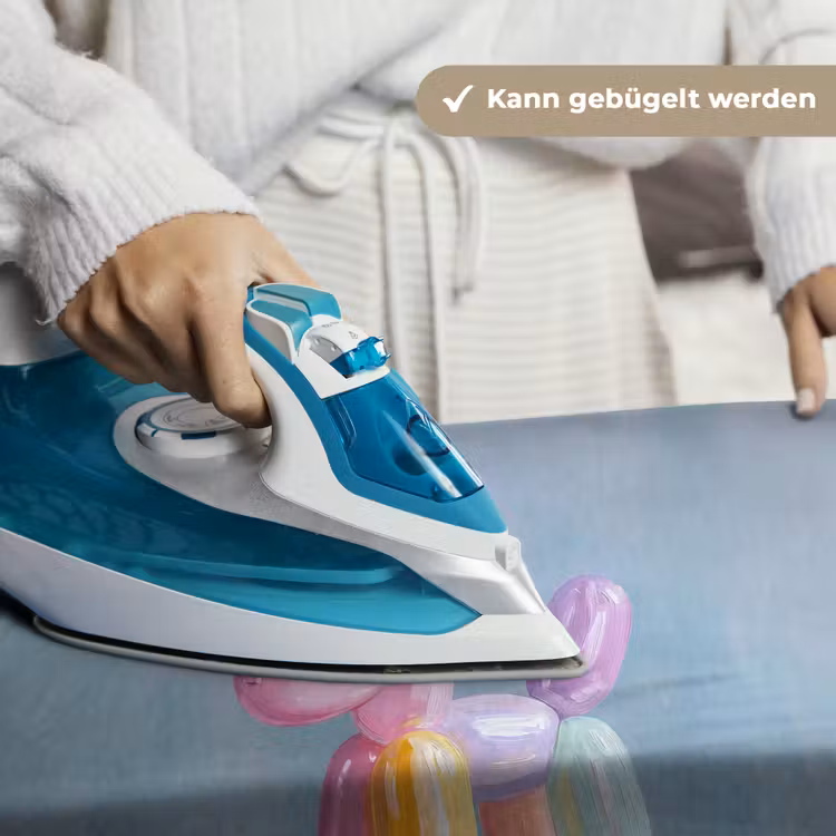 Dier - Ballon - Pasteltinten - Glanzend Wandkleed katoen klein -tsfeer9_DE