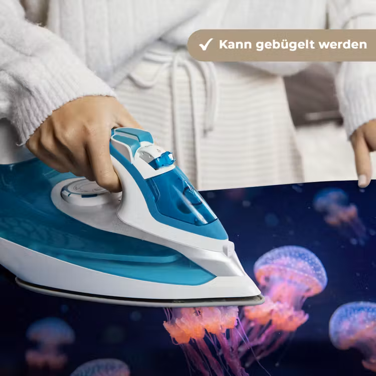 Dier - Onderwater - Natuur - Roze - Mysterieus Wandkleed katoen klein -tsfeer9_DE