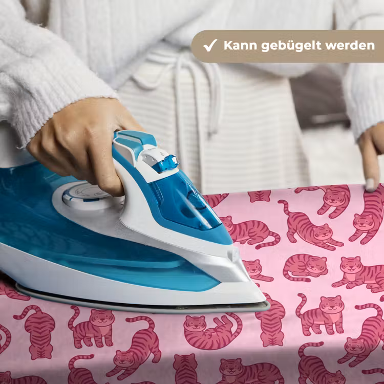 Dieren - Patroon - Roze - Speels - Cartoon Wandkleed katoen klein -tsfeer9_DE