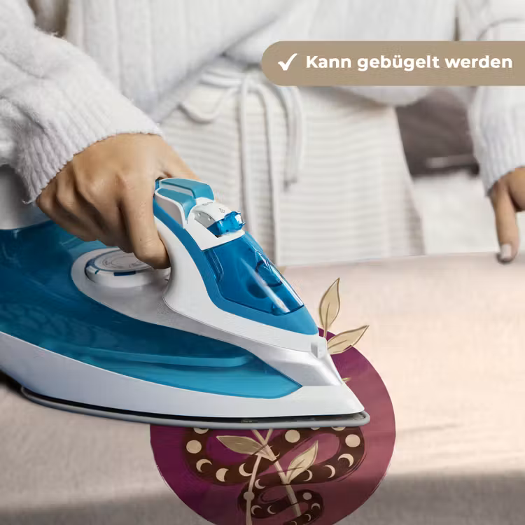 Dieren - Slang - Maan - Mystiek - Abstract Wandkleed katoen klein -tsfeer9_DE
