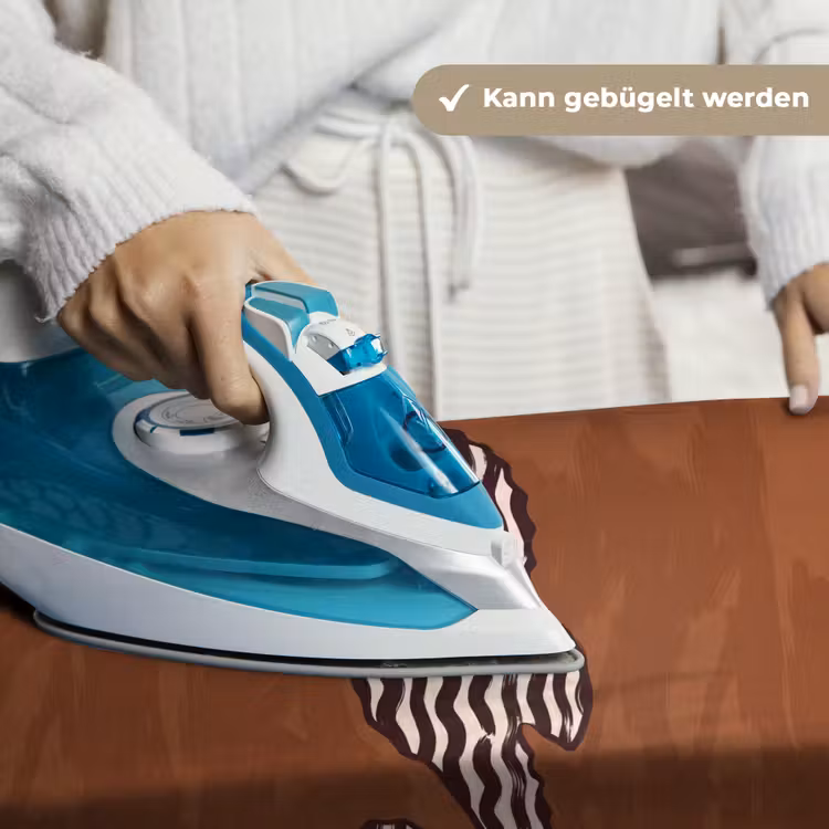 Dieren - Zeepaardje - Abstract - Bruin - Strepen Wandkleed katoen klein -tsfeer9_DE