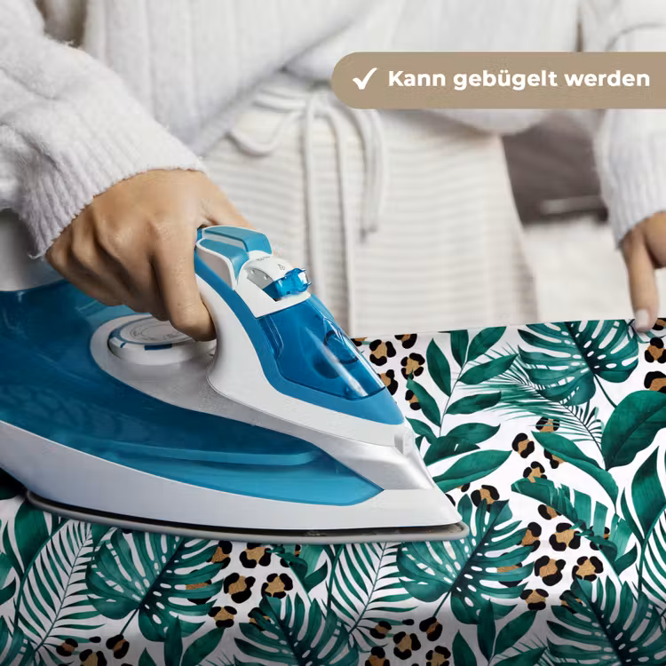 Dierenprint - Panter - Bladeren - Tropisch - Jungle Wandkleed katoen klein -tsfeer9_DE