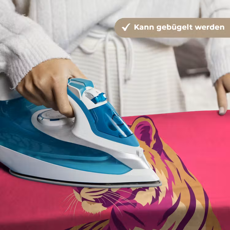 Tijger - Modern - Neon Wandkleed katoen klein -tsfeer9_DE