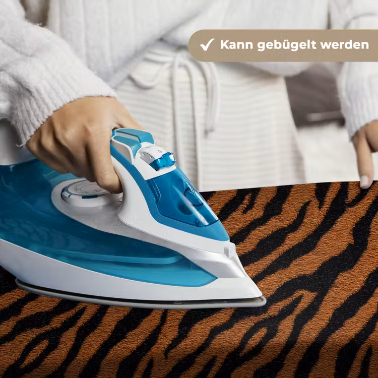 Tijger - Zwart - Vacht Wandkleed katoen klein 269 -tsfeer9_DE