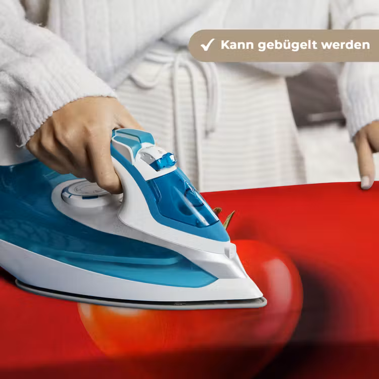 Tomaat - Rood - Hart Wandkleed katoen klein -tsfeer9_DE