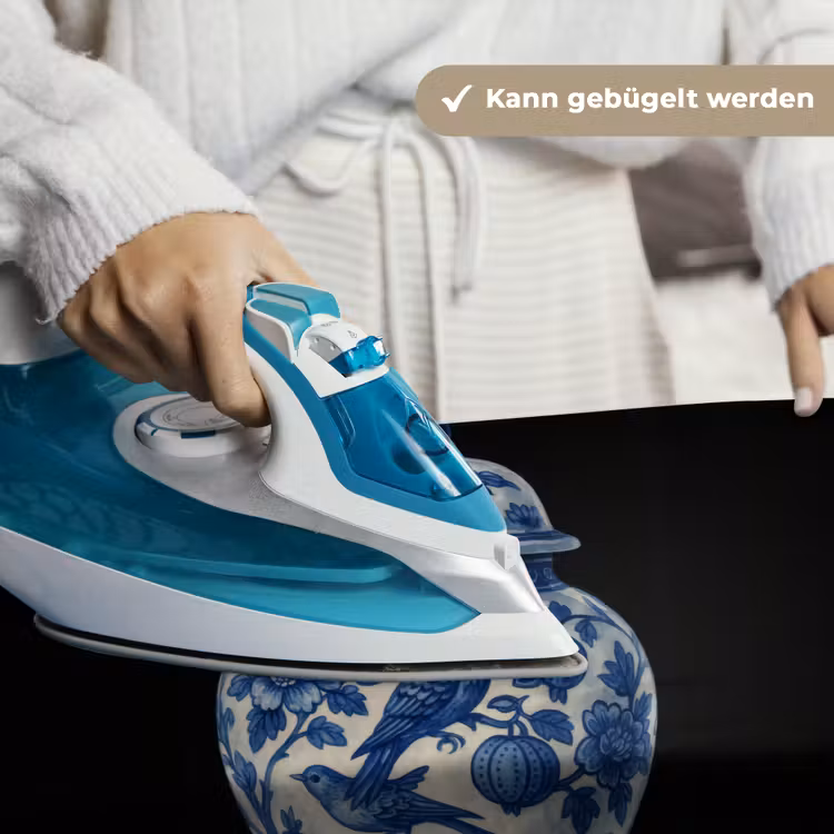 Pot - Delfts Blauw - Bloemen Wandkleed katoen klein -tsfeer9_DE
