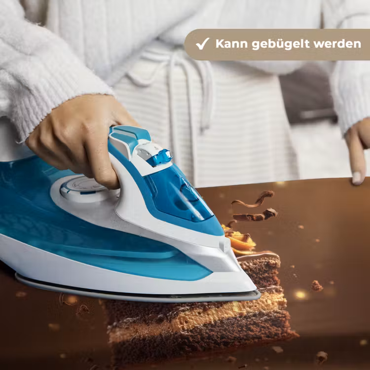 Taart - Chocolade - Eten - Brownie Wandkleed katoen klein -tsfeer9_DE