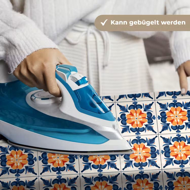 Traditioneel - Tegel - Oranje Wandkleed katoen klein 269 -tsfeer9_DE