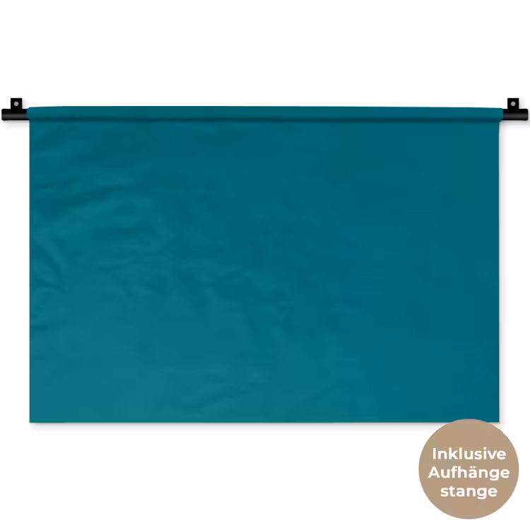 Tropical - Peacock - Blauw Wandkleed katoen klein 269 -t3d_DE