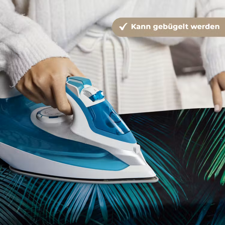 Tropical - Jungle - Bladeren - Groen Wandkleed katoen klein -tsfeer9_DE