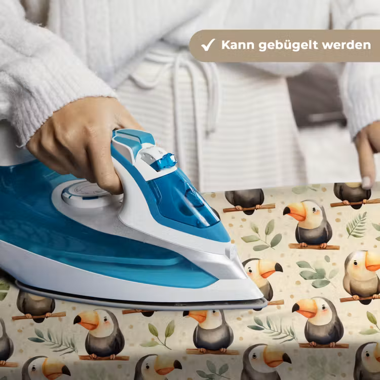 Toekans - Exotisch - Kleurrijk Wandkleed katoen klein 269 -tsfeer9_DE