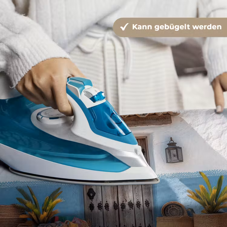 Deur - Manden - Planten Wandkleed katoen klein -tsfeer9_DE