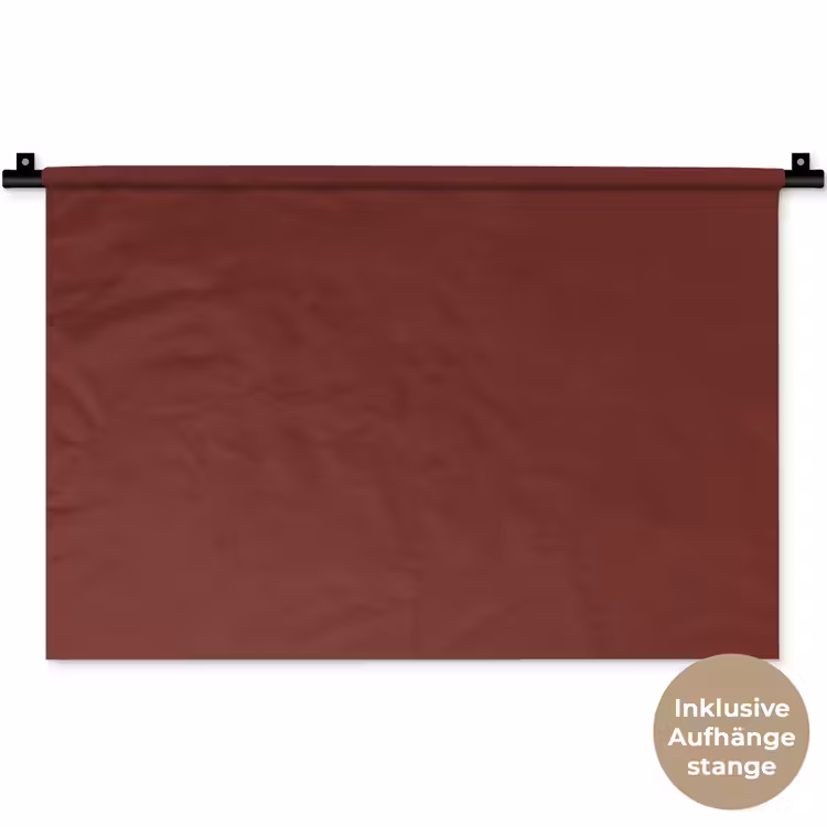 Valentine - Velvet - Rood Wandkleed katoen klein 269 -t3d_DE