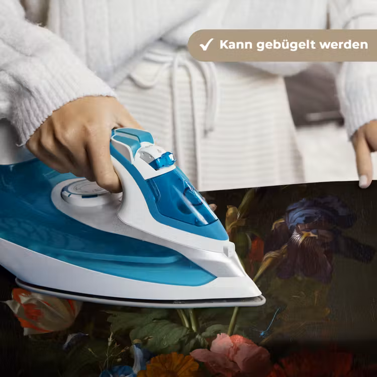 Vaas met bloemen - Schilderij van Rachel Ruysch Wandkleed katoen klein -tsfeer9_DE