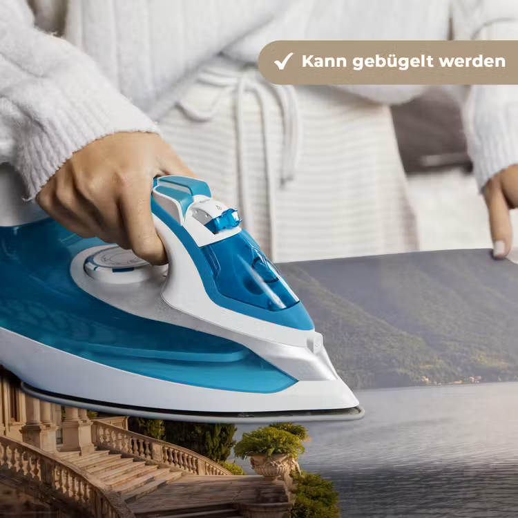 Wandteppich - Villa – Wasser – Treppen - Villa - water -trappen Wandkleed katoen klein