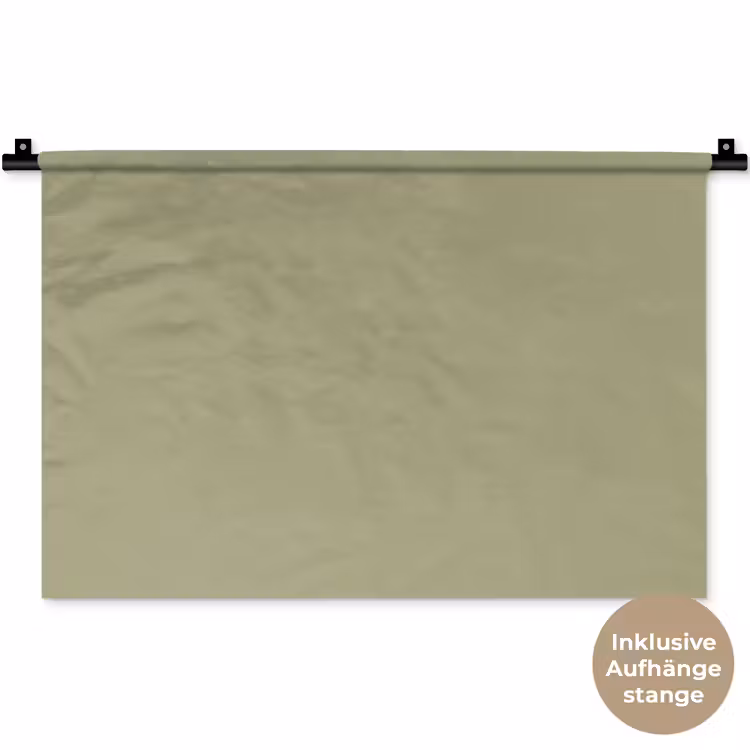 Vintage - Sage - Groen Wandkleed katoen klein 269 -t3d_DE