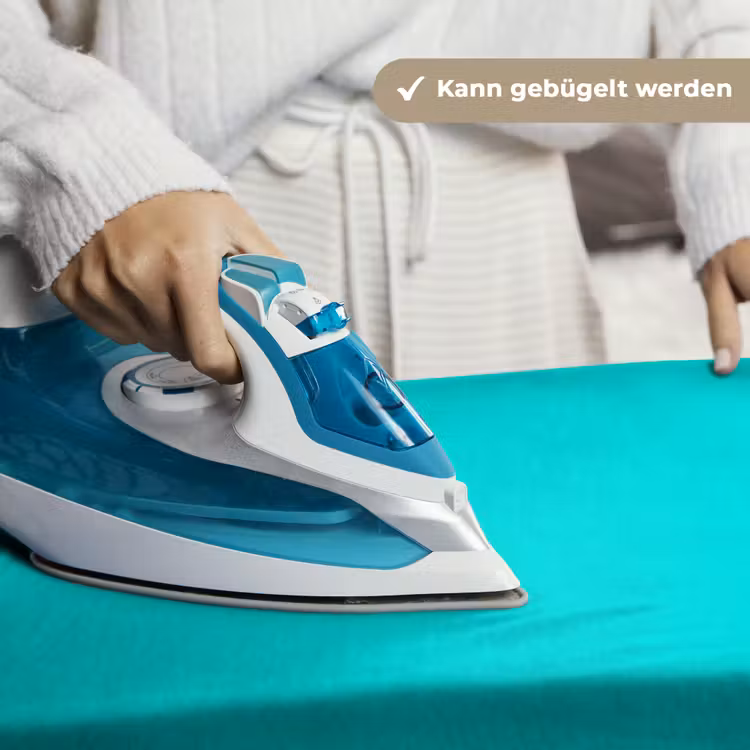 Vivid - Aquamarine - Turkoois Wandkleed katoen klein 269 -tsfeer9_DE