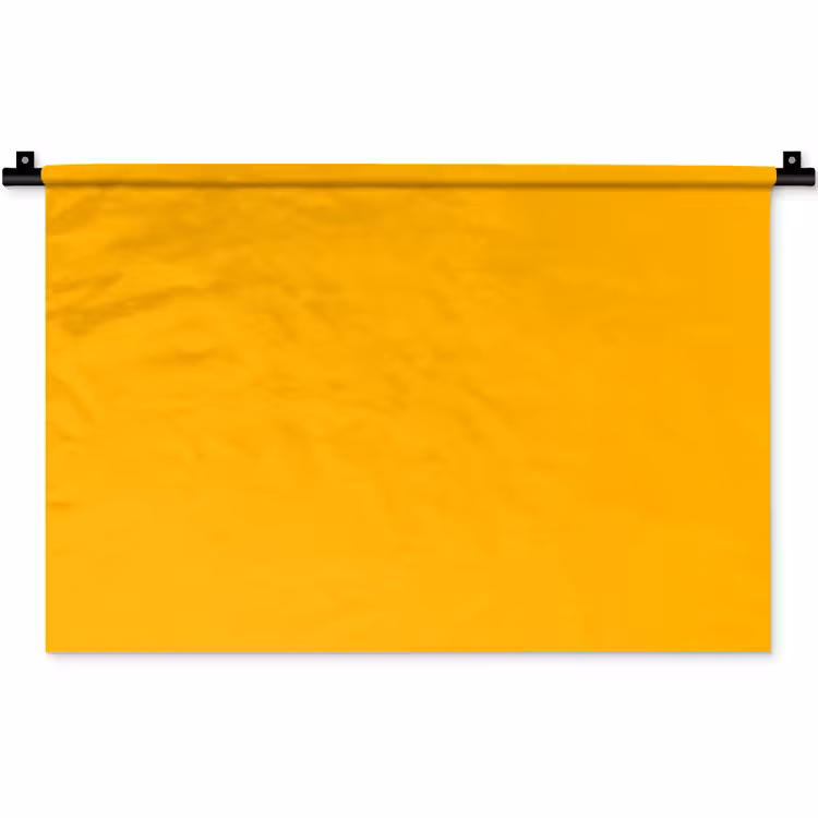Vivid - Amber - Geel Wandkleed katoen klein 269 -zz3d