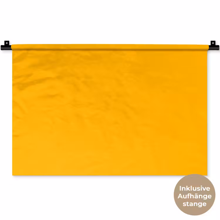 Vivid - Amber - Geel Wandkleed katoen klein 269 -t3d_DE