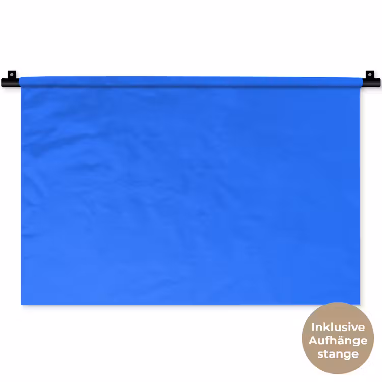 Vivid - Cobalt - Blauw Wandkleed katoen klein 269 -t3d_DE