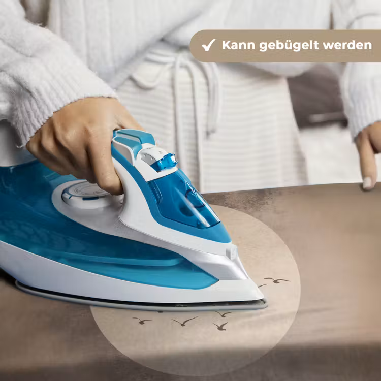 Vogel - Beige - Japandi Wandkleed katoen klein -tsfeer9_DE