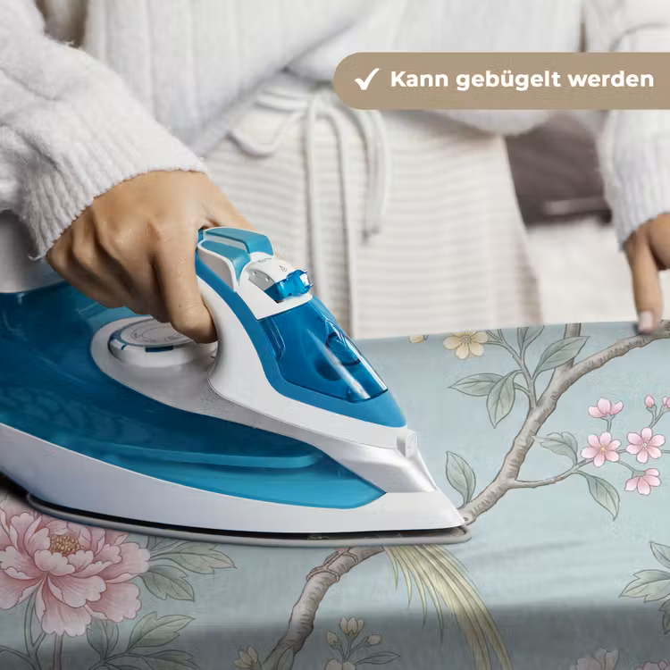 Vogel - Bloemen - Kleurrijk Wandkleed katoen klein -tsfeer9_DE