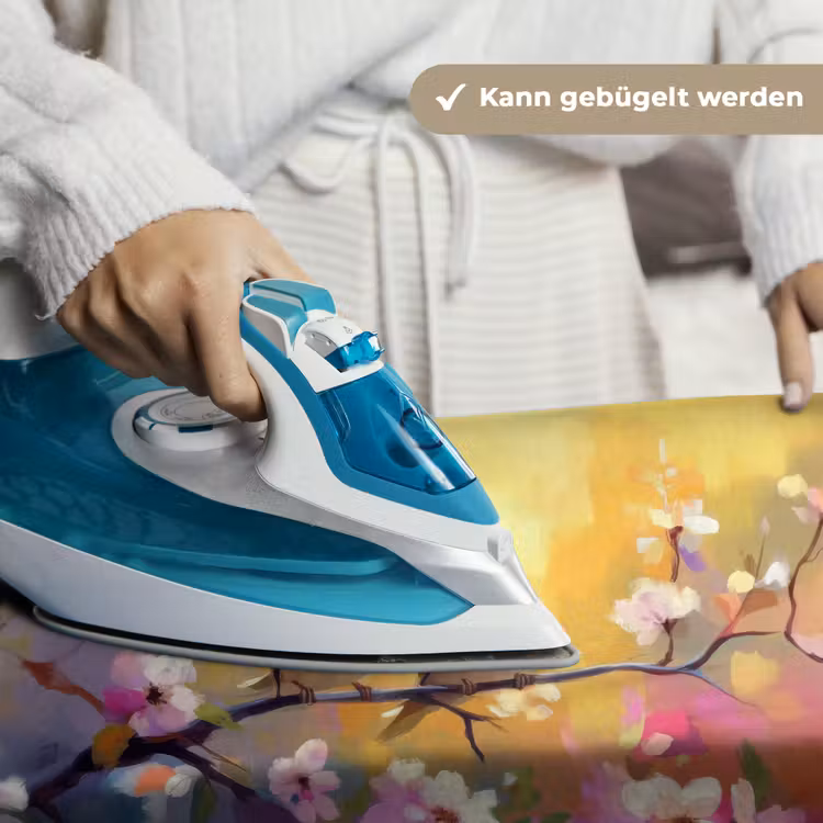 Vogels - Bloemen - Roze Wandkleed katoen klein -tsfeer9_DE