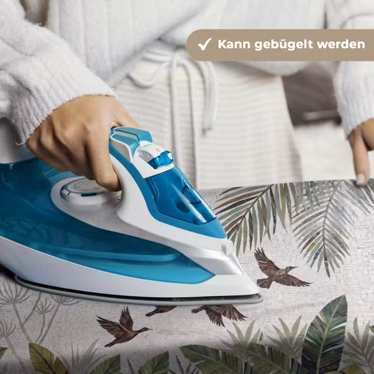 Vogel - Vliegend - Tropisch - Mozaïek - Groen Wandkleed katoen klein -tsfeer9_DE