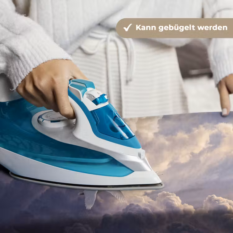 Vogel - Vliegend - Natuur - Wit - Wolken Wandkleed katoen klein -tsfeer9_DE