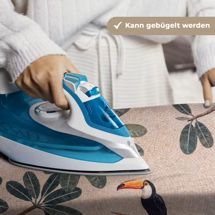 Vogel - Mozaïek - Tropisch - Natuur - Kleurrijk Wandkleed katoen klein -tsfeer9_DE