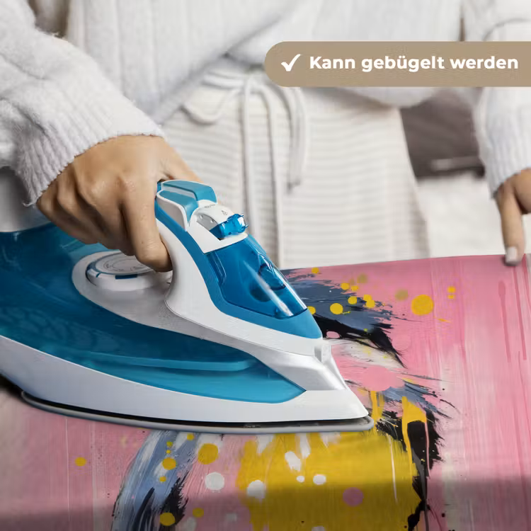 Vogel - Roze - Geel - Blauw Wandkleed katoen klein -tsfeer9_DE