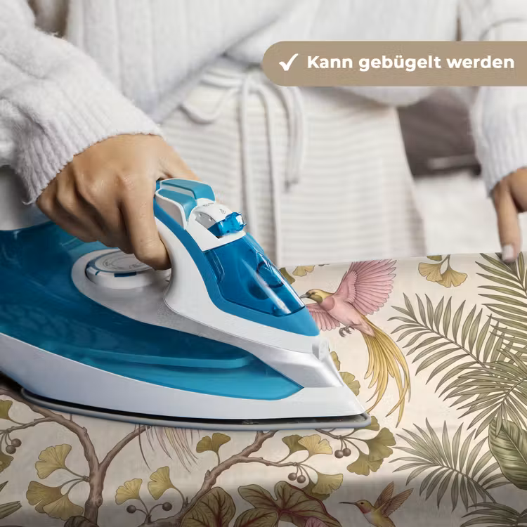 Vogels - Tropisch - Botanisch - Roze Wandkleed katoen klein -tsfeer9_DE