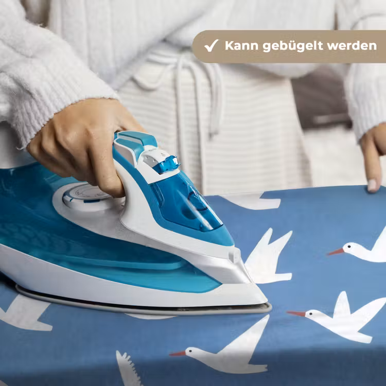 Vogels - Wit - Patroon Wandkleed katoen klein -tsfeer9_DE