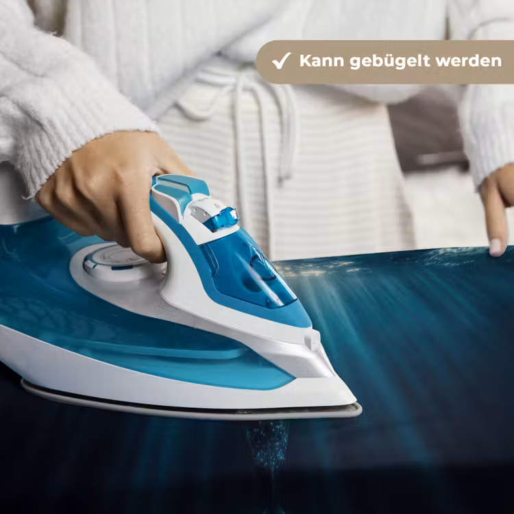 Walvis - Water - Zonnestralen - Blauw Wandkleed katoen klein -tsfeer9_DE