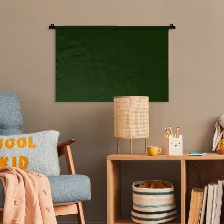Forest - Green - Groen Wandkleed katoen klein 269 -wsfeer4_kind