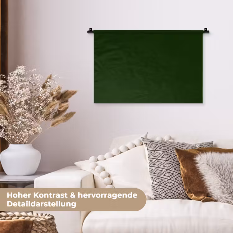 Forest - Green - Groen Wandkleed katoen klein 269 -tsfeer1_DE