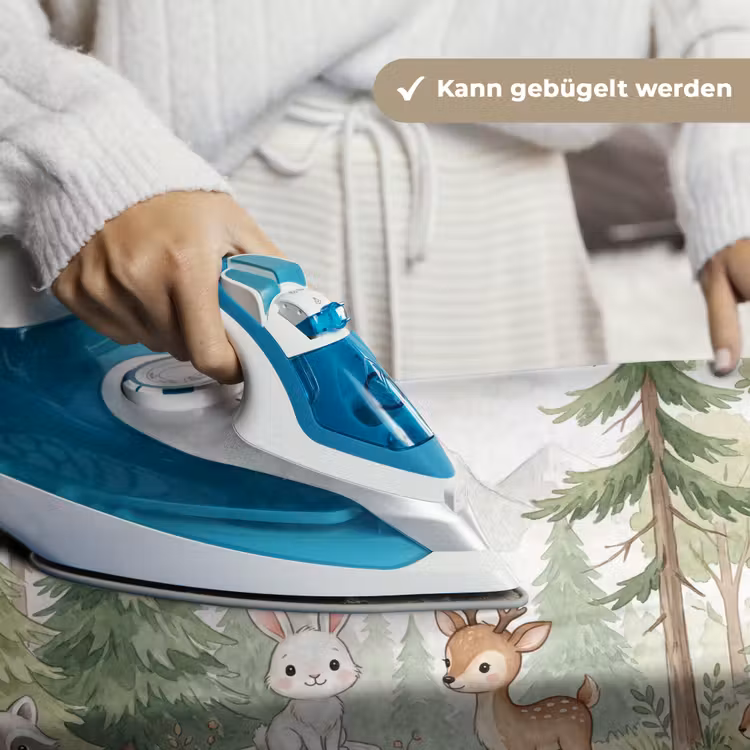 Bos - Dieren - Groen Wandkleed katoen klein -tsfeer9_DE