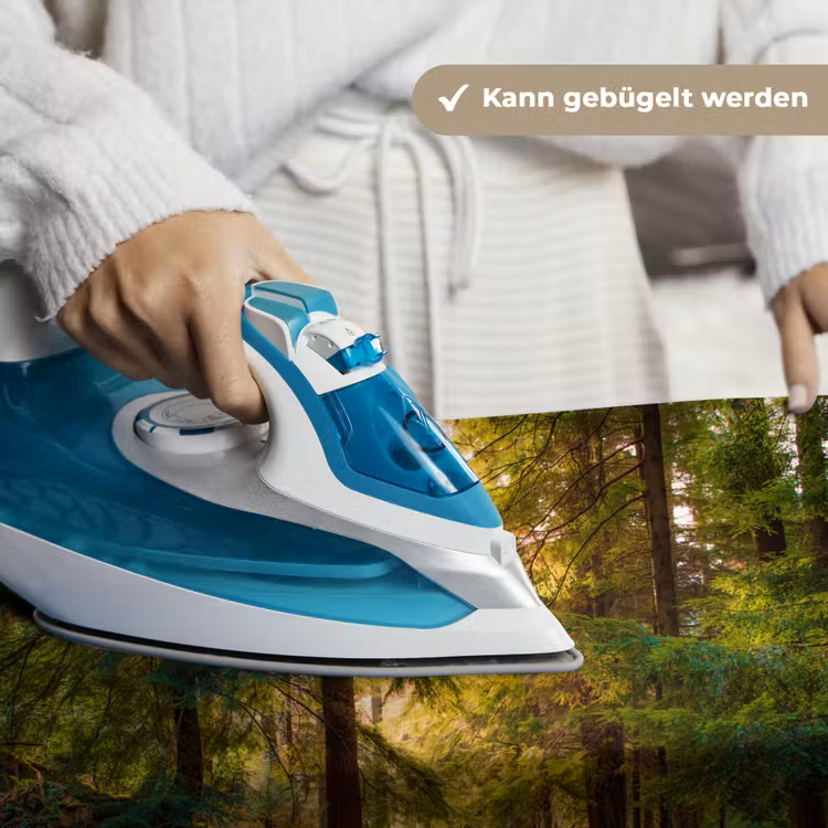 Bos - Pad - Bomen - Groen - Zon - Natuur Wandkleed katoen klein -tsfeer9_DE