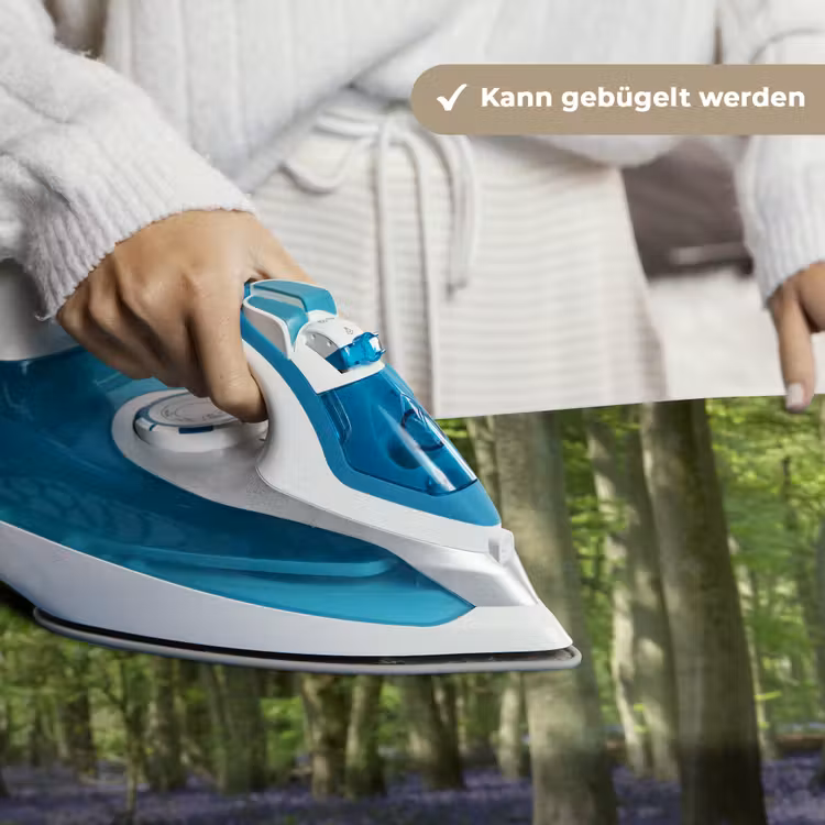 Bos - Pad - Bloemen - Paars - Groen - Natuur Wandkleed katoen klein -tsfeer9_DE