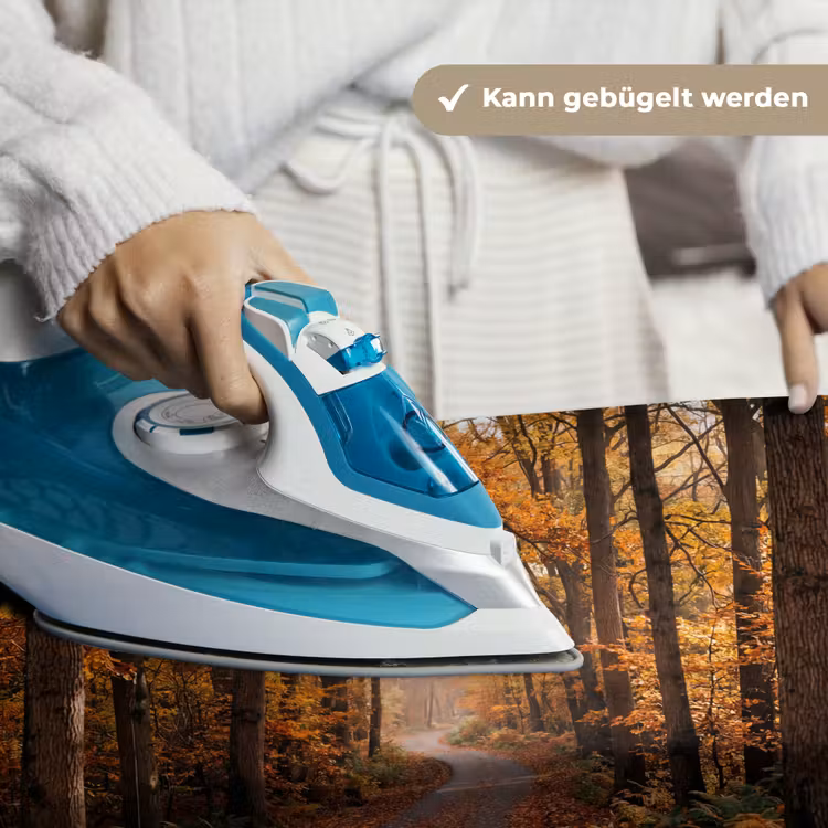 Bospad - Herfstbos - Bladeren - Oranje - Nostalgisch Wandkleed katoen klein -tsfeer9_DE