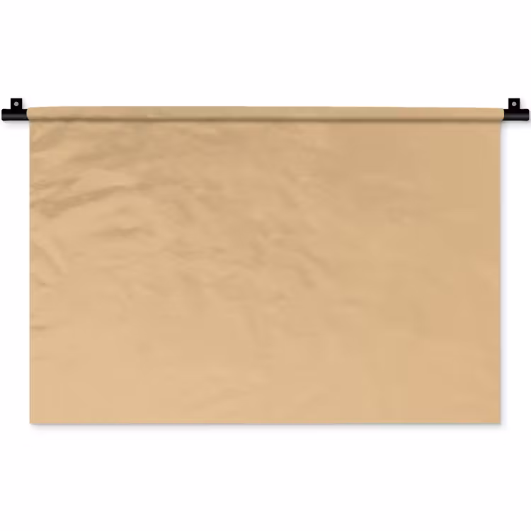 Warm - Sand - Nude Wandkleed katoen klein 269 -zz3d