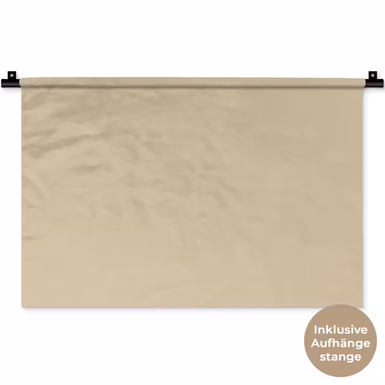Warm - Sand - Nude Wandkleed katoen klein 269 -t3d_DE